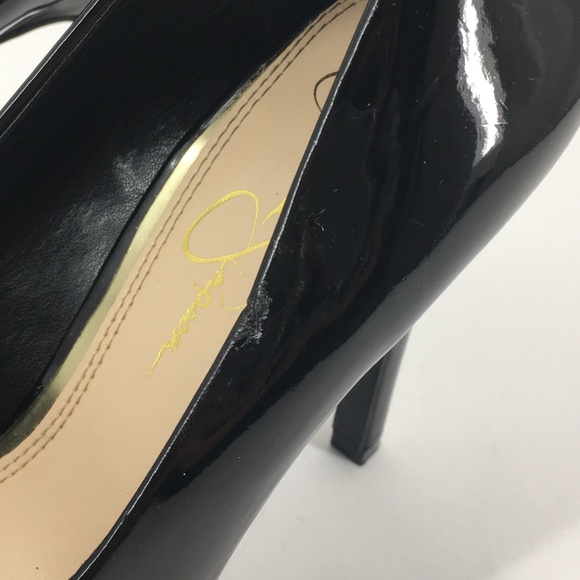 JESSICA SIMPSON Marya Patent Leather Pump Sz 7.5 - Picture 5 of 7